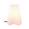 SLV Outdoor Table lamp KIROCONE TL, E27 max. 60W, IP44, white
