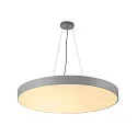 SLV LED Wall and Ceiling luminaire MEDO 90 CW CORONA DALI, Ø 90cm, 78W 3000/4000K 105°, gray