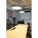 Luminaire de plafond MEDO 60 CW AMBIENT haut bas, contrôlable par DALI, CCT Switch IP20, noir gradable