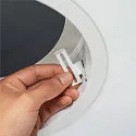 SLV Plafonnier encastré MEDO 30 EL avec carde IP20, blanche 