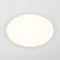 SLV Plafonnier encastré MEDO 30 EL avec carde IP20, blanche 