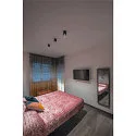 SLV Luminaire de plafond TRILEDO CL cylindrique, pivotant GU10 IP20, noir  gradable