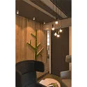 SLV Luminaire de plafond TRILEDO CL cylindrique, pivotant GU10 IP20, blanche gradable