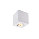 Luminaire de plafond TRILEDO pivotant, single GU10, blanche gradable