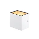 SLV Luminaire mural d'extérieur SITRA S WL UP/DOWN CCT Switch, commutable IP65, blanche 