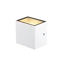 SLV Luminaire mural d'extérieur SITRA S WL UP/DOWN CCT Switch, commutable IP65, blanche 