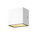 SLV Luminaire mural d'extérieur SITRA S WL UP/DOWN CCT Switch, commutable IP65, blanche 