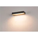 Premium LED Outdoor Wall luminaire PEMA® WL, IP54 IK05, 7.7W 3000K 450lm  110°, anthracite