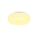 SLV Luminaire mural d'extérieur LIPSY® 30 DRUM cylindrique, CCT Switch IP44, blanche 
