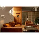 SLV Premium LED Wall luminaire KARPO BEDSIDE, 6.6W 3000K 390lm 36°, dimmable, with 2 USB ports, white