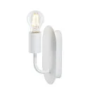 SLV Luminaire mural FITU WL E27 IP20, blanche gradable