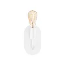 SLV Luminaire mural FITU WL E27 IP20, blanche gradable