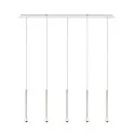 SLV Luminaire à suspension FITU PD langue E27 IP20, blanche gradable
