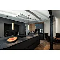 SLV Ceiling canopy FITU 1, round, incl. strain relief, soft gold