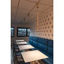 SLV Luminaire à suspension HELIA 30 PD, or gradable