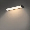SLV Premium LED Wall luminaire MARYLIN, IP44, chrome / white, 120°, length 40cm, 10W 3000K 680lm