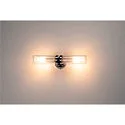 SLV Luminaire de miroir WL106 E14 IP44, chrome
