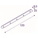SLV Rosace de plafond pour FITU PD langue or