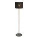 SLV Lampadaire d'extérieur ADEGAN MANILA SL E27 IP44, anthrazit, argent