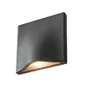 SLV LED Outdoor Wall luminaire VILUA I WL, IP54, 16W 3000K 405lm 100°, anthracite