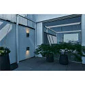 SLV LED Outdoor Wall luminaire VILUA II WL, IP54, 16W 3000K 810lm 100°, anthracite