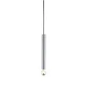 SLV Luminaire à suspension FITU PD E27 IP20, aluminium brossé