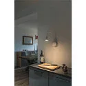 SLV Wall luminaire DIO FLEX PLATE QPAR51 WL, GU10 max. 50W, white
