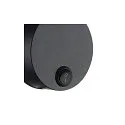 SLV Wall luminaire DIO FLEX PLATE QPAR51 WL, GU10 max. 50W, black