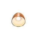 SLV Luminaire suspendu triphasé PARA CONE 14 adaptateur triphasé inclus GU10 IP20, cuivre 
