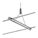 SLV Accessories for TENSEO 12 Volt voltage wire system SUSPENSION SET, chrome