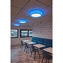 SLV Luminaire mural VALETO MALANG haut bas, Tunable White, RGBW IP20, blanche gradable