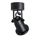 SLV Projecteur d'extérieur NAUTILUS WL-CL pivotant, rotatif GU10 IP54, noir mat gradable