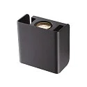 SLV LED Outdoor Wall luminaire MANA OUT, 12W, 60°, 3000K, 325lm, IP65, dimmable, anthracite