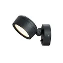 SLV Projecteur d'extérieur ESKINA SPOT SENSOR CCT à 1 flamme, avec capteur, CCT Switch, réglable, câblé en continu IP54