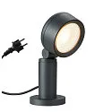 SLV Luminaire en forme de borne ESKINA 30 POLE CCT CCT Switch, réglable IP44 / IP65, anthrazit gradable