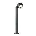SLV Lampadaire d'extérieur ESKINA 80 POLE CCT rotatif, CCT Switch, inclinable IP65, anthrazit gradable