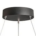 Luminaire à suspension ONE 60 DALI IP20, noir  gradable