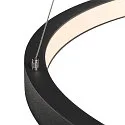 Luminaire à suspension ONE 60 DALI IP20, noir  gradable