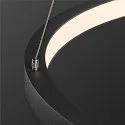 Luminaire à suspension ONE 60 DALI IP20, noir  gradable