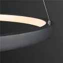 Luminaire à suspension ONE 60 DALI IP20, noir  gradable