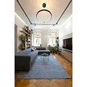 Luminaire à suspension ONE 60 DALI IP20, noir  gradable