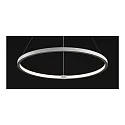 SLV LED Pendant luminaire ONE 80 DALI LED, 35W, 3000/4000K, 2000/2200lm, white