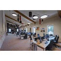 SLV LED Pendant luminaire ONE TRIO DALI LED, 65W, 3000/4000K, 3900/4200lm, black