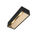 SLV Luminaire mural LOGS IN L DTW haut bas, Dim-To-Warm, indirect IP20, noir gradable