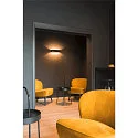 SLV Luminaire mural LOGS IN L DTW haut bas, Dim-To-Warm, indirect IP20, noir gradable