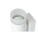 SLV Luminaire mural ASTINA haut bas, cylindrique, avec diffuseur GU10 IP20, blanche gradable