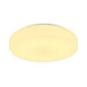 SLV LED Wall-/Ceiling luminaire LIPSY 50 DRUM DALI CW LED, 21W, 120°, 3000/4000K, 2400lm, IP44, white