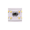 SLV LED Wall-/Ceiling luminaire LIPSY 50 DRUM DALI CW LED, 21W, 120°, 3000/4000K, 2400lm, IP44, white