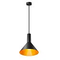 SLV Luminaire à suspension PHELIA 275 E27, or, noir 