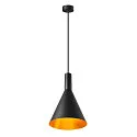 SLV Luminaire à suspension PHELIA 280 E27, or, noir 